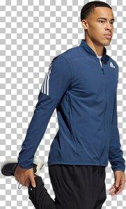 ADIDAS Herren Trainingsjacke "Aeroready 3-Stripes Jacket" M in Blau