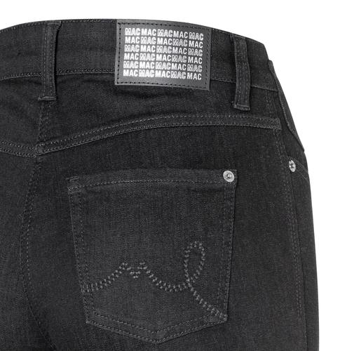 MAC JEANS - LAURA, Authentic Stretch Denim 44/30 Flared Fit - Schwarz