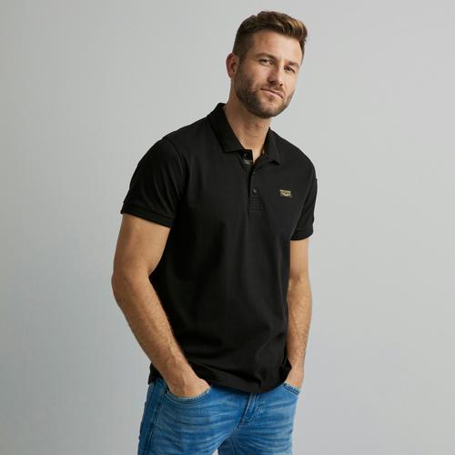 American Classic Polo Schwarz XXL