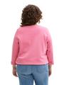 Plus Size - Langarmshirt mit Knopf-Details 46 Loose Fit - Bright Rose