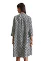 Leinenkleid relaxed 36 Relaxed Fit - Multi/white Cotton