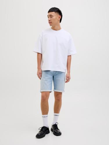 JJIRICK JJICON I.K. SHORTS GE 118 SN S Normal geschnitten - Blue Denim