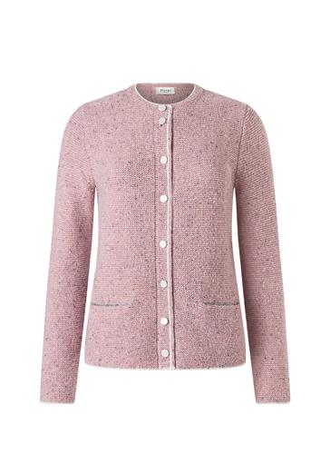 Strickjacke Knopf 1/1 Arm 36 Regular Fit - Pastel Peach