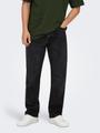 ONSEDGE STRAIGHT BLACK 6985 TAI DNM NOOS 31/32 Gerade geschnitten - Black Denim