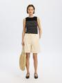 SLFVIENNA HW WIDE SHORTS 34 Normal geschnitten - Birch