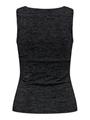 ONLROMA S/L 2-WAYS SHINE TOP JRS S Normal geschnitten - Black