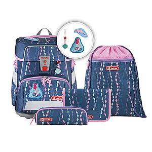 Step by Step 5-tlg. Schulranzenset Space 20 Liter Blau|mehrfarbig