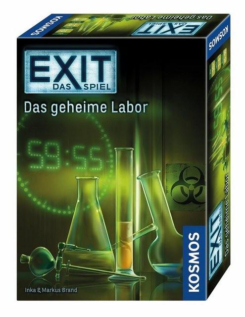 Kosmos Spiel, »Exit Das Spiel, Das geheime Labor«, Made in Germany