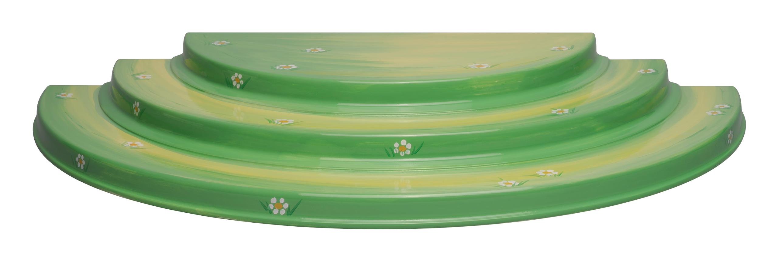 Blumenwiese, 3-stufig, 50 x 26 x 5,5 cm