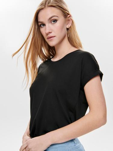 Only T-Shirt »ONLMOSTER« mit Aufschlag am Arm