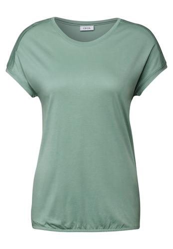 Shirt in Unifarbe M - Matcha Green