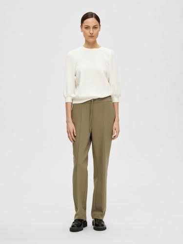 SLFTENNY 3/4 SWEAT TOP NOOS Weiß M
