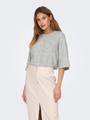 ONLSIMONI 3/4 PULLOVER KNT NOOS XL Normal geschnitten - Light Grey Melange