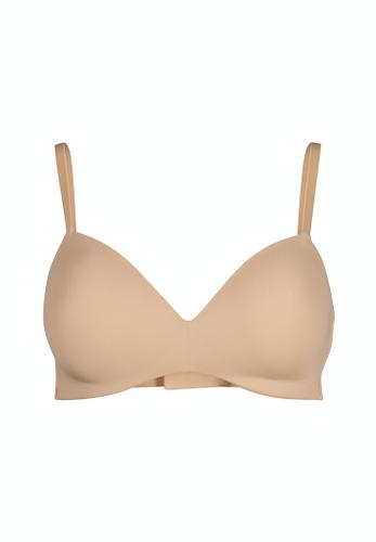 Skiny Damen Multi Schalen BH ohne Bügel Micro Essentials Beige 70 C