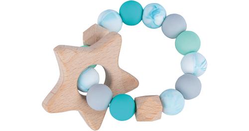 Kreativ-Set Greifling Stern, mint, 17-tlg.