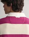 Heavy Rugger mit Blockstreifen XL - Beautyberry Purple