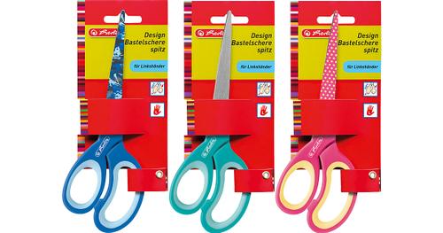 Herlitz Bastelschere spitz, Linkshänder
