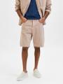 SLHTROY 23601 TENCEL SHORTS U Beige XXL
