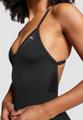 PUMA Damen Badeanzug SWIM WOMEN V-NECK CROSSBACK SW L in Schwarz