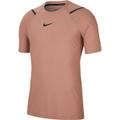 NIKE Herren Trainingsshirt "Pro" Kurzarm M in Braun