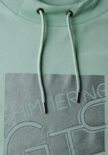 Shirt mit Print L - Glaced Salvia Green