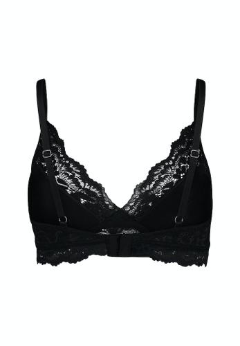 Skiny Damen Triangel gepaddet Wonderfulace Schwarz 80 A