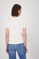 T-Shirt mit Strasssteinen 44 - Off-white