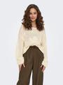 ONLSTACY LS O-NECK CC KNT M Normal geschnitten - Birch
