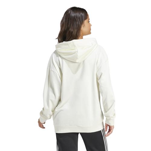 ADIDAS Damen Kapuzensweat French Terry Print L in Grau