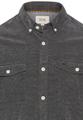 Langarm Hemd in Regular Fit aus Cord 3XL Regular Fit - Asphalt