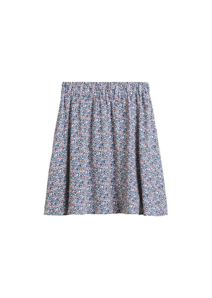 Ausgestellter Minirock M Flared - Medium Blue_multi_05