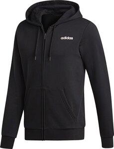 ADIDAS Herren Kapuzensweat Essentials Linear French Terry S in Schwarz