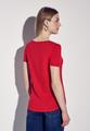 Basic T-Shirt in Unifarbe 38 - Glory Red