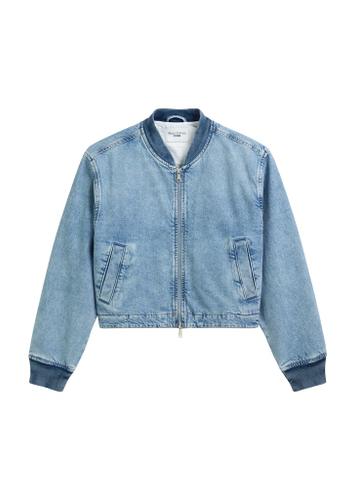 Jeans-Blouson oversize M