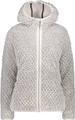 CMP Damen Sweatshirt WOMAN JACKET FIX HOOD 40 in Silber