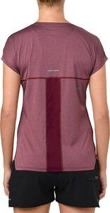 ASICS Damen T-Shirt Damen Laufshirt Capsleeve Top Kurzarm XS in Braun