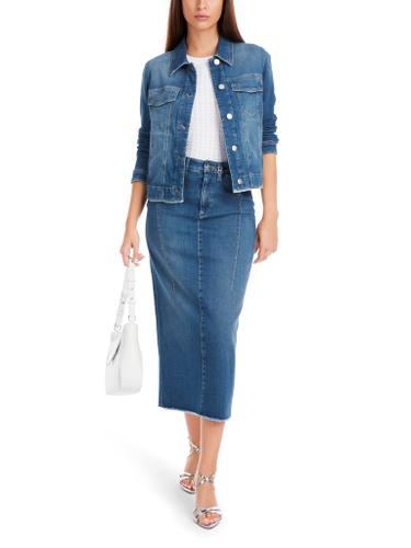 Jeansjacke in Denim - "Rethink Together" Blau 42