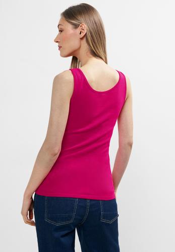 Basic Top in Unifarbe L - Pink Sorbet