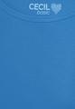 Basic Top in Unifarbe XL - Azure Blue