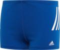 adidas Jungen Pro 3-Streifen Boxer-Badehose 164 in Blau
