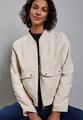 Cord-Blouson 34 - Smooth Sand Beige
