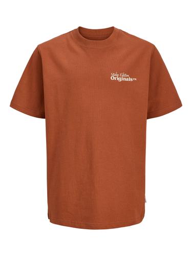 JORPAROS ELEMENT BACK TEE SS CREW JNR 152 Locker geschnitten - Arabian Spice
