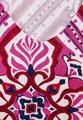Jersey Top mit Print Rosa 40