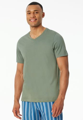 T-Shirt V-Ausschnitt 56 - Khaki