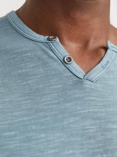 JJESPLIT NECK TEE SS NOOS L Normal geschnitten - Oceanview