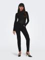 ONLCLARA L/S ROLLNECK JRS Schwarz L