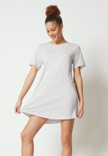 Skiny Damen Sleepshirt kurzarm Night In Mix & Match Mehrfarbig 42