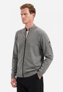 Cardigan 2 Coloured Melange S Regular Fit - Grey Melange