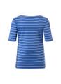 T-Shirt Rundhals 1/2 Arm Blau
