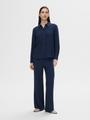 SLFVIVA-GULIA HW LONG SUN PANT NOOS 40 Normal geschnitten - Dark Sapphire